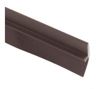 Sello inferior de puerta de PVC de 90 cm, reductor de ruido del viento | Diseño de 3 capas, bloquea el viento y el polvo, se adapta a puertas de 90 cm, PVC flexible, se pega rápidamente