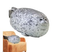 Sello Kissesn Animales rellenos - Sellado Felpa Gordita Blob Sellos de Felpa de Algodón Relleno, Juguete Suave de Algodón de Peluche Lindo Cojín de Animal - Juguetes de Animales Lindo Peluche Marino