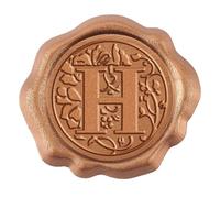 Sello Lacre Adhesivo 25 uds. Pegatinas de sello de cera con letra A for sobre, alfabeto autoadhesivo Floral inicial, invitación de boda, Navidad, Halloween(AECH03-08973)