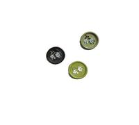 Sello Lacre Cabezal de sello de Metal sellado con cera de flor de té, decoración de regalo, pegatina de sellado, decoración de Tarjeta De Invitación De Boda Diy, 3 uds.(Blue Snowflake)