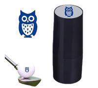 Sello marcador de pelota de golf, marcador impermeable reutilizable, plantilla de tinta de secado rápido, accesorios de fácil identificación para mujeres, curso, papá, marido, novio
