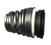 Sello mecánico de eje de resorte simple, Sello de eje compatible con motor de bomba de piscina, serie 155 CE-CA-NBR o SiC-SiC-FKM Sello de eje mecánico de bomba de agua con resorte de bobina simple(Bl