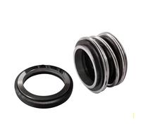 Sello mecánico de eje resorte único for bomba agua, serie WC-WC-NBR MB1 MG1/109, apto for 16, 18, 20, 22, 24 y 25-80 mm(18mm)
