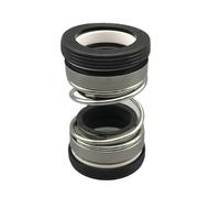 Sello mecánico de eje serie 202 for bombas sumergibles de aguas residuales (1 pieza, diámetro exterior de 12-55 mm, construcción de cerámica y carbono)(25mm Wc-wc-fkm)
