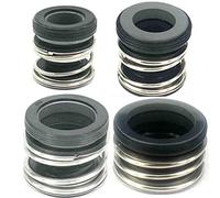 Sello mecánico para bombas de agua, Diámetro del eje de ajuste 109, anillo de carbono/SiC, sello NBR, sello mecánico, sello del eje, resorte de bobina simple, bomba de agua a prueba de agua(48mm)