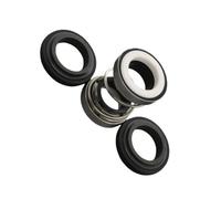 Sello mecánico rotativo Sellos mecánicos, sellado de eje for bomba agua en línea, sello mecánico serie 202 12 mm a 53, 1 pieza(19mm)