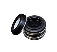 Sello mecánico SeaShaft de anillo cerámico/carbono for bomba agua modelo E, resistente al, diámetro eje 3/8", 1/2", 5/8", 3/4" y 1"(12.7mm)