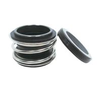 Sello mecánico Sello mecánico de eje bomba agua, resorte simple, serie MG1 109, 12-50 mm, SiC-CA-VMQ, 1 pieza(45MM)