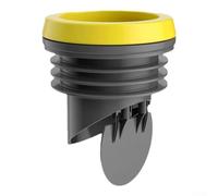 Sello para anillo para puntos de montaje de brida de inodoro diseñado para minimizar las fugas de aire y evitar la migración hacia arriba de gases de alcantarillado y