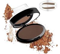 Sello para cejas, juego de sellos para cejas, sello para cejas, polvo para cejas perfectas todos los días, fácil de usar y de larga duración, impermeable para mujeres (marrón oscuro)