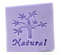 Sello para Jabones Artesanales con Diseño de Palmera | Ideal para Decorar Jabones Naturales | Fácil de Utilizar y Original | Medidas 4,4 x 4,3 cm