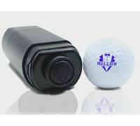 Sello Personalizado Para Pelota De Golf, Sello Para Pelota De Golf Con Diseño 2 En 1, Tampón Autoentintador Para Pelota De Béisbol, Herramientas Para Marcar La Línea De La Pelota De Golf, Versátil Sel