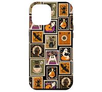 Sello Postal de Halloween, Fantasma, Retro, Vintage, Espeluznante Carcasa para iPhone 12 Pro MAX