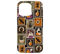 Sello Postal de Halloween, Fantasma, Retro, Vintage, Espeluznante Carcasa para iPhone 14 Pro MAX