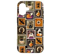 Sello Postal de Halloween, Fantasma, Retro, Vintage, Espeluznante Carcasa para iPhone 16