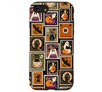 Sello Postal de Halloween, Fantasma, Retro, Vintage, Espeluznante Carcasa para iPhone SE (2020) / 7/8