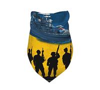 Sello Postal de Ucrania, Bandera de Ucrania, Orgullo de Ucrania, pañuelos para Perros, Bufanda para Mascotas a Granel, Baberos Triangulares Suaves Ajustables, Accesorios para Cachorros pequeños, medi