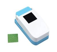 Sello postal rectangular - Perforadora para manualidades con acción de palanca, cuadrados portátiles para álbumes de recortes | Perforadoras de papel para álbumes de recortes, sellos postales rectangu