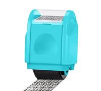 Sello Protector, Sello De Protección De Identidad, Rodillo De Bloques De Seguridad, Protector De Tinta Impermeable, Herramienta De Cobertura De Privacidad, 3.7 Cm, Para Escribir Tareas