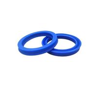 Sello radial de eje UN, 2 piezas, tipo sello aceite hidráulico PU 4 5 6 8 9 10 12 14 15 18 19 mm, pistón polietileno, junta giratoria(14x24x8mm)