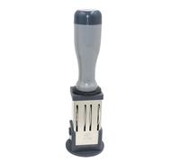 Sello redondo de fecha de goma con número de fecha de goma para álbumes de recortes, embalaje de oficina