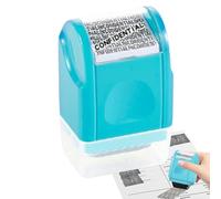 Sello Rodillo De Privacidad Para Correo,Protector De Bloqueo Para Correspondencia - Para Documentos Cancelación Correspondencia Bancaria Contable Notarial Uso Personal Y Profesional