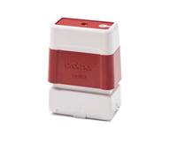Brother PR1438R6P - Montura de sellos roja (6 sellos de 14 x 38 mm)