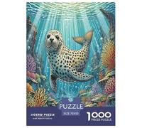 Sello Rompecabezas Imposible,desafío for Adults Entretenimiento Creativo 1000 Piezas Obra De Arte De Juego De para Adultos Y Niños A Partir De 12 Años 70x50cm/1000pcs