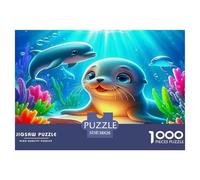 Sello Rompecabezas Imposible,desafío for Adults Entretenimiento Creativo 1000 Piezas Obra De Arte De Juego De para Adultos Y Niños Mayores De 12 Años 38x26cm/1000pcs