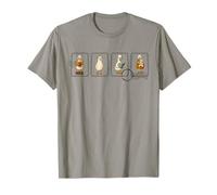 Sello Silly Goose Reading tee Bibliotecario Bestie Bookish Camiseta