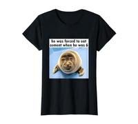 Sello Tonto fue Obligado a Comer Cemento Meme Camiseta gráfica económica