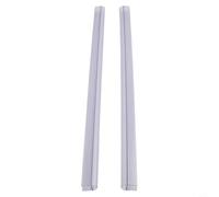Sello transparente de repuesto para puerta de ducha de 50 cm de longitud para vidrio de 6 a 15 mm de grosor, no necesita pegamento, barrera hermética en forma de D (15 mm)