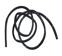 Sello Ventana Coche 1 Pieza Para Ford Para Focus Mk2 2005-2009 2010 2011 2012 2013 Burlete Delantero Y Trasero Para Puerta Coche Aislamiento Acústico Tira Goma Sellada Ventana Coche Burlete(Frente izq