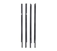 sello vidrio lateral coche auto Compatible Con Mitsubishi Para Lancer 2.0L 2.4L 2008-2017 4 Piezas Burlete Puerta Coche Molduras Correa Piezas Protección Sellado