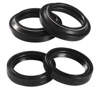 Sello y cubierta de aceite para amortiguador de horquilla delantera de motocicleta, Compatible con C650GT C650 SPORT C EVOLUTION 2017 2018 2019(2pcs oil 2pcs dust)