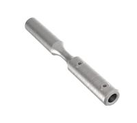Sellon24 Clip trenzado de acero inoxidable V2A AISI 304 pulido, 4-6 mm, abrazadera para cable de alambre, barandilla, soporte para cuerda