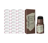 Sellos de cejas fáciles de usar y herramienta de plantilla para principiantes, 24 plantillas reutilizables a prueba de manchas, juego de plantillas para cejas con sello