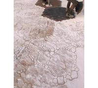 Sellos de cemento con textura rocas realistas, moldes piedra for suelos jardinería exterior, molde hormigón sin juntas(130cm (51 1/8"))