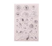 Sellos de goma transparentes de 4.13 x 5.91 pulgadas para hacer tarjetas, álbumes de recortes, plantillas de fotos, manualidades, decoración, sellos de goma para manualidades, estilo 11