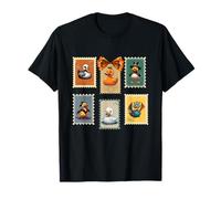 Sellos de Halloween con diseño de Patos de Crucero, Calabaza, peregrino, Vampiro, ángel Camiseta