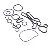 Sellos del enfriador de aceite, juego de sellos de juntas del enfriador de aceite del motor de goma 55355603 Kit de reparaci¨®n