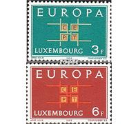 Sellos para coleccionistas: Luxemburgo 680-681 (Completa.edición.) Nuevo con Goma Original 1963 Europa