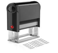 Sellos Personalizados,Sello Personalizado,CuñO Personalizado,Sello Personalizado Logo,Sellos Caucho Personalizados -Rectangular,5 TamañOs, 9 Colores De Tinta Y 8 Fuentes, MáXimo 5 LíNeas