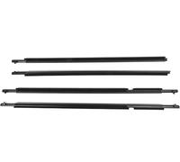 Sellos puertas y ventanas automóviles 4 Burletes Para Ventanilla De Coche 75720-12820 Resistentes Al Agua Para Toyota Para SCION XB 2007-2015 Junta Goma Puerta Coche
