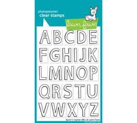 Sellos transparentes Lawn Fawn - Quinn's Capital ABC (LF509)