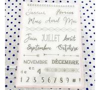 Sellos transparentes transparentes de 4.33 x 6.3 pulgadas para hacer tarjetas, álbumes de recortes, hojas de decoración, sellos de goma para manualidades, estilo 2