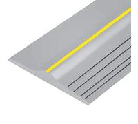 Sellos universales de goma para puerta de garaje (umbral de puerta de garaje de 10 pies (gris)