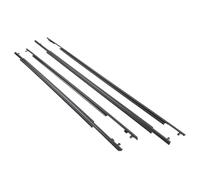 Sellos Ventana Automotriz 4 Juntas De Sellado Para Puerta Delantera Y Trasera Coche Moldura Para Ventana Burlete Para Prius 2010-2015