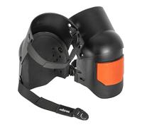 Sellstrom Ultra Flex KneePro - Rodilleras profesionales híbridas para hombres y mujeres con paquete de gel integrado, amortiguación de espuma y carcasa exterior dura resistente, correas ajustables con