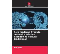 Selo moderno Produto cultural e criativo baseado na cultura tradicional